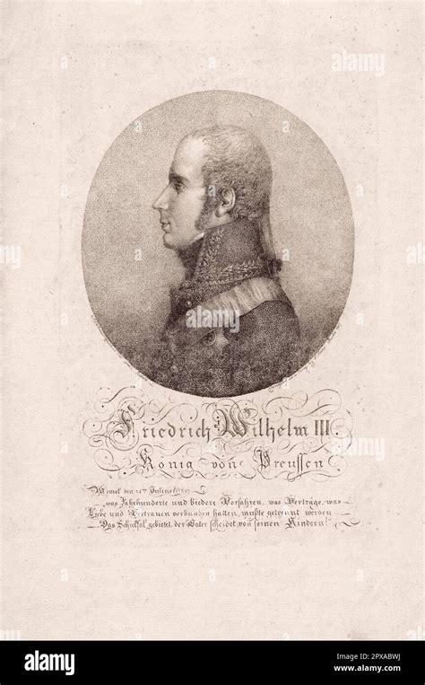 Portrait Of Frederick William Iii Of Prussia 1807 Frederick William