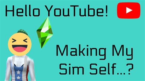 Introducing Myself To Youtube By Making My Sim Self Youtube