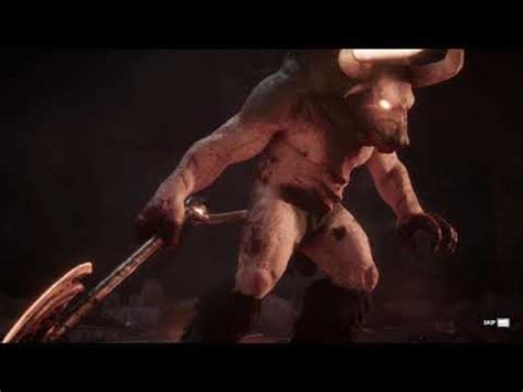 Assassin S Creed Odyssey Minotaur Fight YouTube