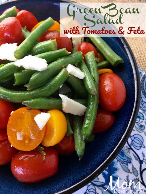 Green Bean Salad With Tomatoes And Feta Mom Does Reviews