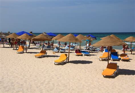 Beach In Sousse Editorial Photo Image Of Coastline Resting 58232586