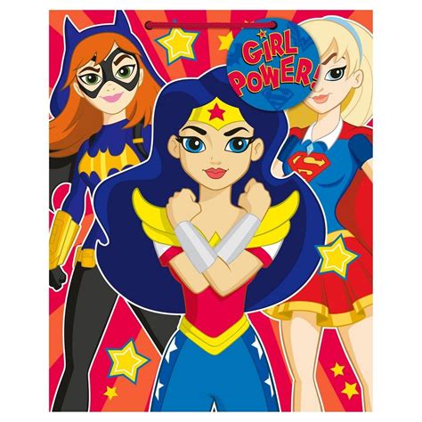 Dc Superheroes Girl Power T Bag Dc Super Hero Girls Girl Power Ts Girl Superhero Party