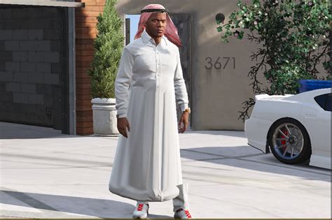 Franklin Arabic Clothes Gulf Gta5