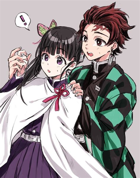 save and follow tanjiro kamado kanao tsuyuri demon slayer kimetsu no yaiba manga anime