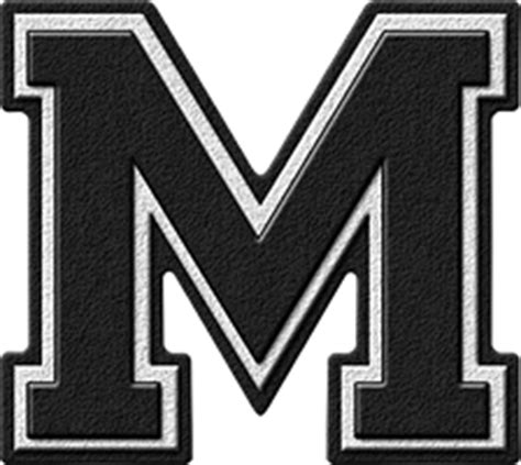 Here are 20 of the best block letter fonts that are free to download for personal or commercial use. Presentation Alphabets: Black Varsity Letter M
