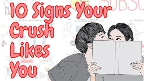 10 Signs Your Crush Actually Likes You Back Youtube