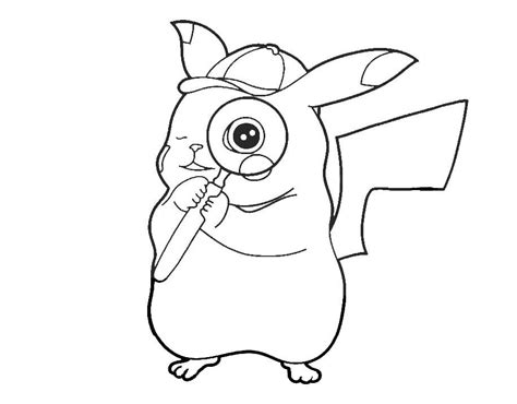 Coloriage Kawaii Pikachu Télécharger Et Imprimer Gratuit