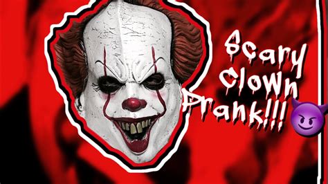 Funny Scary Clown Prank On Girlfriend Youtube