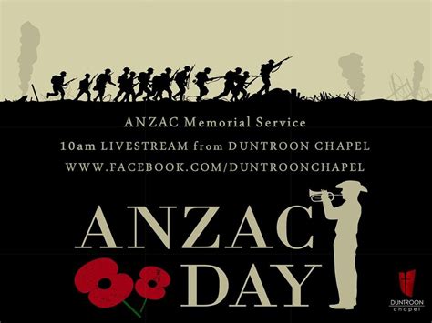 An Anzac Memorial Service Will Be Broadcast Live From Duntroon Chapel