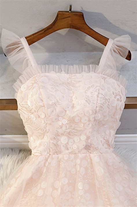 pink tulle short prom dress homecoming dress · little cute · online store powered by storenvy