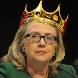 Image result for images of queen hillary clinton