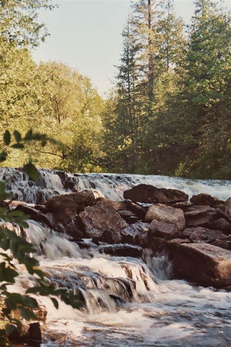 Maybe you would like to learn more about one of these? Ocqueoc Falls near Rogers City, MI. About 5 miles from our ...