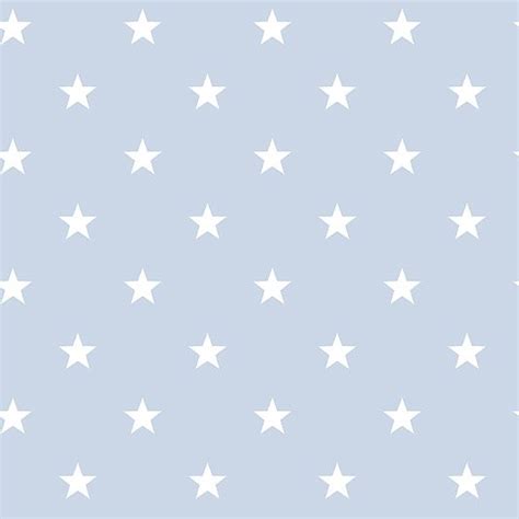 Shoucan glow in the dark stars wallpaper,starry sky decor for bedroom or birthday gift,beautiful wall decals for room bright and realistic,blue. Deauville Stars Wallpaper An pale blue wallpaper with an ...