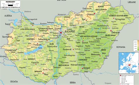 Maps Of Hungary