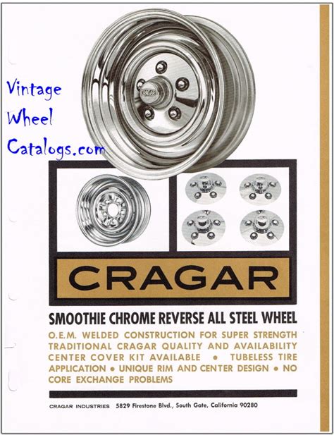 Cragar Vintage Wheel Catalogs