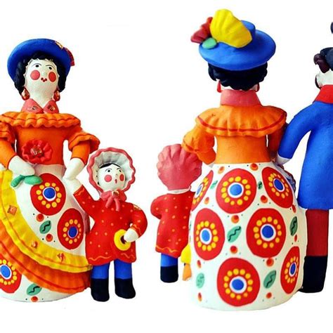 🔹Каждый уголок России имеет собственный вид рукоделия Дымковская игрушка символ Кировской
