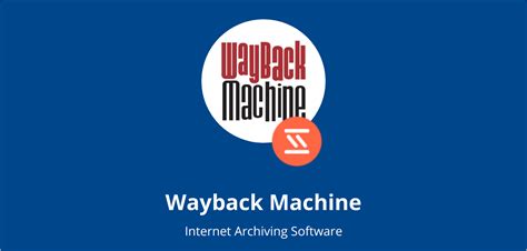 Wayback Machine Startup Stash
