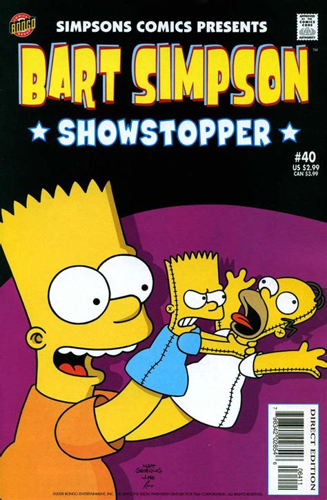 Bart Simpson Bart Simpson Comics 40 Simpsons Wiki Simpsons Gift