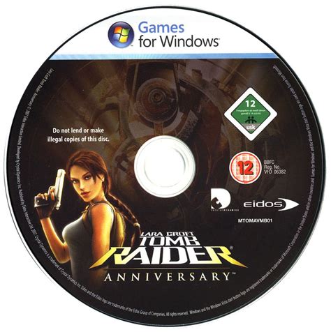 Lara Croft Tomb Raider Anniversary Collectors Edition 2007 Box