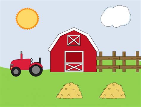 Happy Farm Barn Clip Art Png 822x627px Happy Farm Agriculture Area