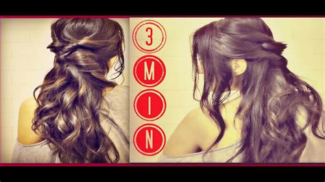 3 Min Easy And Quick Everyday Hairstyles Half Up With