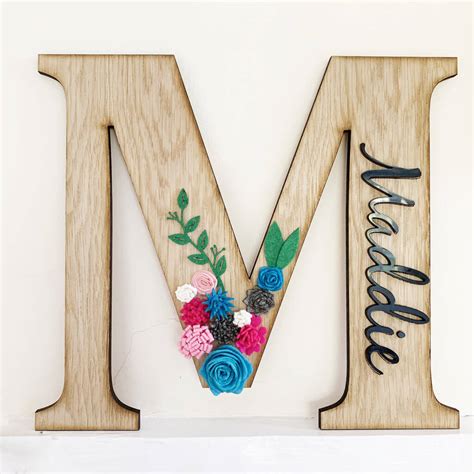 Personalised Decorative Letters By Perfect Personalised Ts