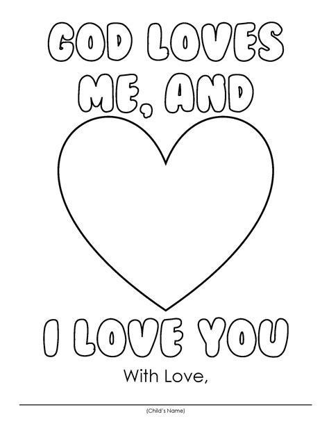 Jesus Christ Loves Me Coloring Pages