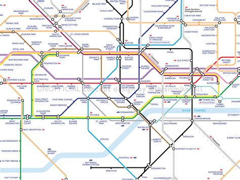 Redesigned London Underground Tube Map All Lines In London Sexiz Pix
