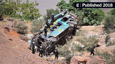 Outrage As 2nd Bus Plunges Off Cliff In Peru Killing Dozens The New