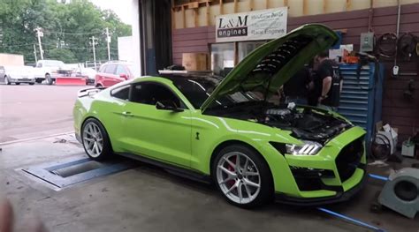 Cammed 2020 Ford Mustang Shelby Gt500 Hits Dyno Gains Are Massive