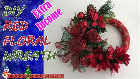 Inexpensive Floral Foam Wreath Easy Diy Youtube