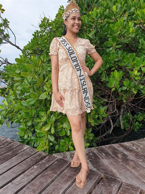 Miss Solomon Islands Got Commonwealth Environment Award Solomon