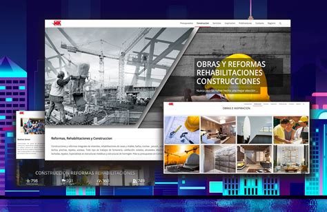 Pagina web para Reformas y Construccion, Diseño ...