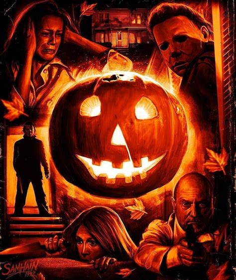 Horror Movie Poster Art Halloween 1978 By Samraw08 Майкл майерс Фильмы ужасов Страшные рисунки