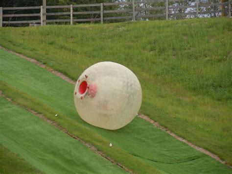 You Can Go Rolling Down A Hill In A Ball Its Called Zorbing