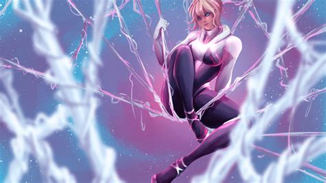 1920x1080 Spider Gwen Art New Laptop Full Hd 1080p Hd 4k Wallpapers