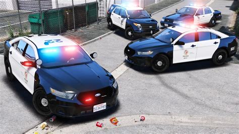 Gta Lspdfr Police Mod Live Stream First Lapd Patrol With Els
