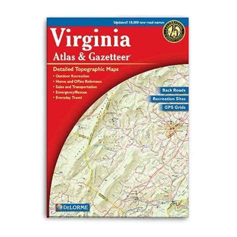 Virginia Road Atlas Our Products Aux Quatre Points Cardinaux