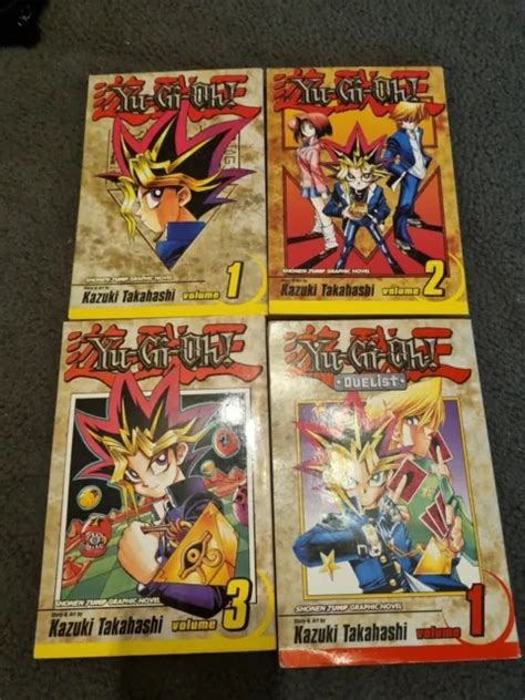 Yugioh Manga Vol 1 2 3 Duelist Vol 1 Graphic Novel Shonen Jump Yu Gi Oh £2000 Picclick Uk