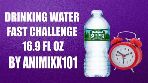Drinking Water Fast Challenge 169 Fl Oz By Bioex1biologicalex1 Youtube