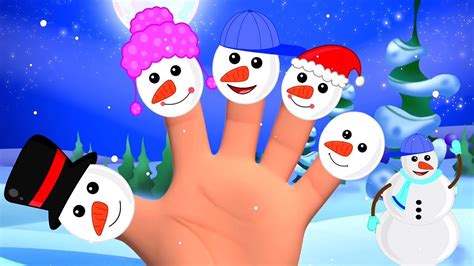 Every family where each member is responsible for its comfort, success in work, health and good spirits must be a strong unit. Schneemann Finger Familie | Snowman Finger Family | Oh My ...