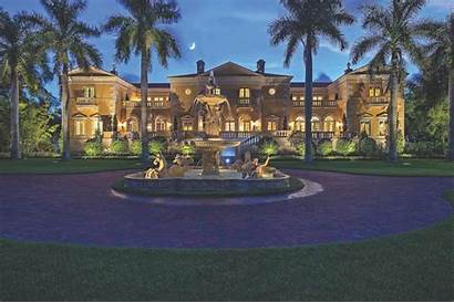 Mansion Naples Mansions Tropical Florida Beachfront Homes