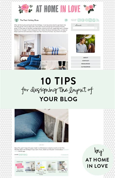 10 Tips For Designing A Blog At Home In Love