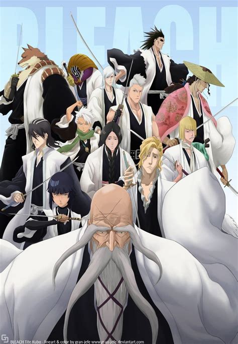 Update Bleach Anime Captains In Cdgdbentre