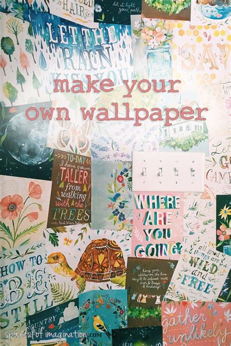There are some really awesome apps wallmate is a powerful wallpaper animator or a live wallpaper creator. How to Make Your Own Wallpaper - Spoonful of Imagination
