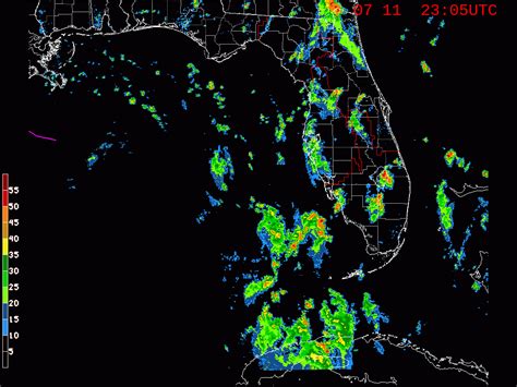 Current Weather Conditions Florida Radar Loop South Florida Water