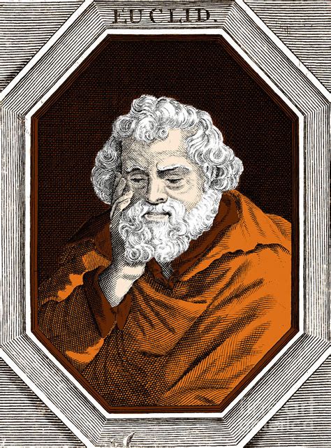 Euclid Ancient Greek Mathematician Photograph By Science Source Fine