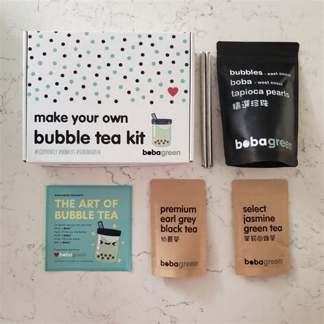 diy classic bubble milk tea boba kit make bubble tea at home bobagreen