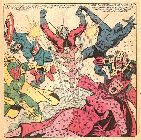 Hank Pym Attacks The Avengers Earths Mightiest Blog