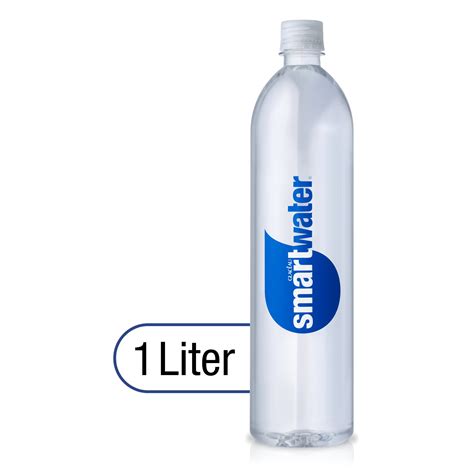 Smartwater Vapor Distilled Premium Water Bottle 1 Liter
